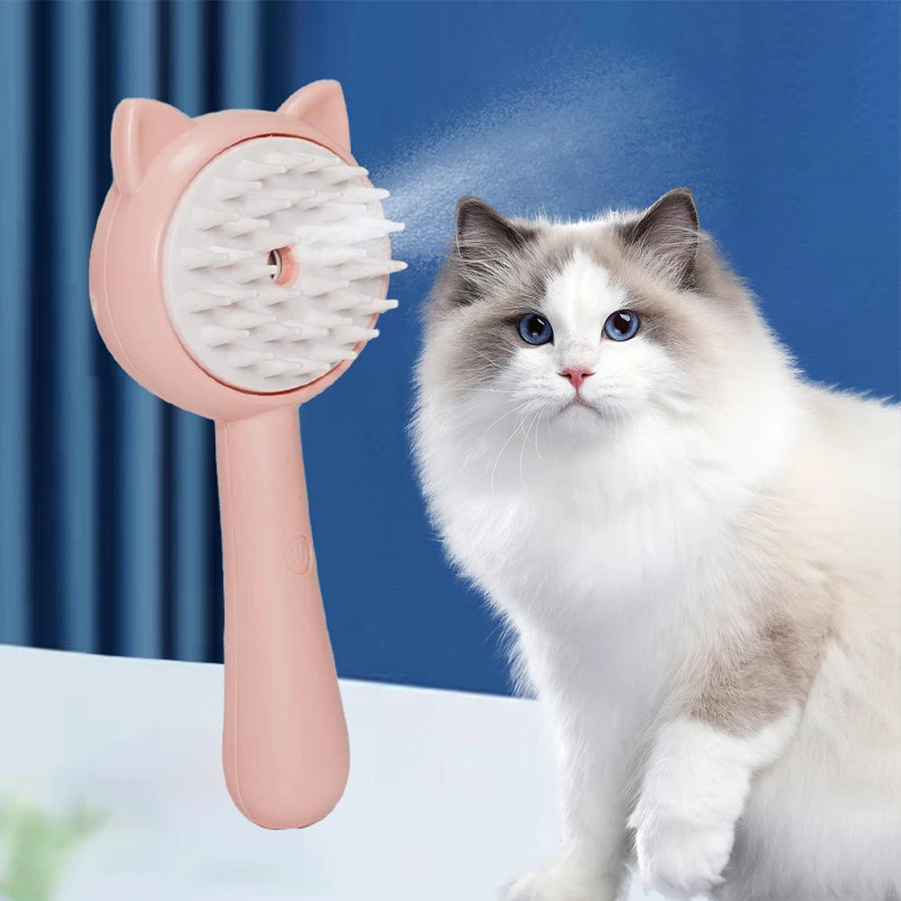 Transform Your Pet Grooming Experience with the Rechargeable Self-Cleaning Pet Slicker Brush